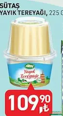 SÜTAŞ YAYIK TEREYAĞI 225 G fiyat ve kampanya bilgisi